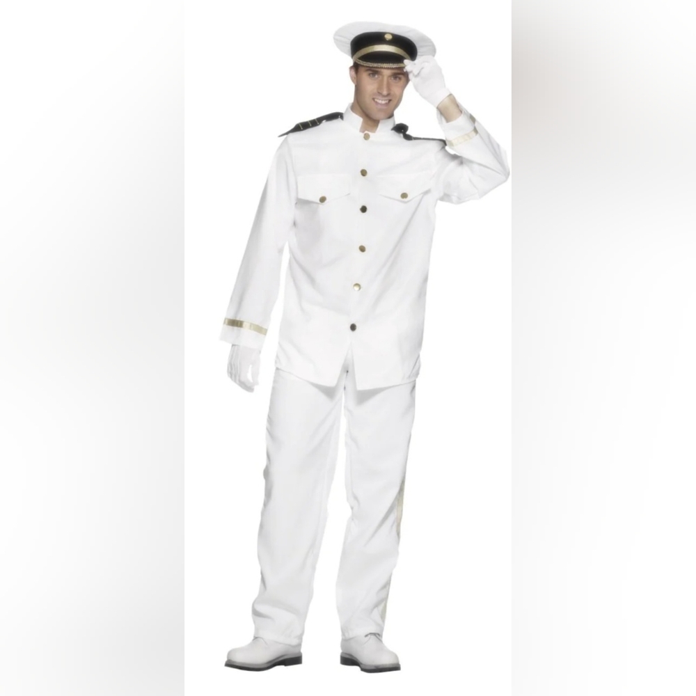 Smiffy's Captain Suit Set Costume Medium